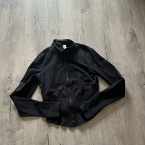 ALO Airbrush Corset Full Zip Jacket